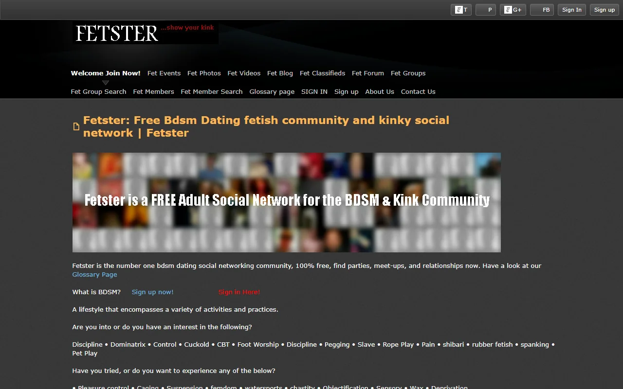 Screenshot: Fetster Screenshot of Fetster