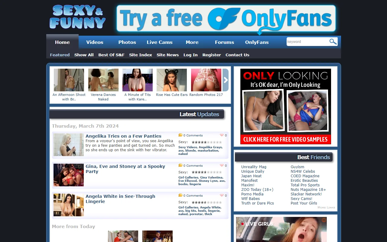 Screenshot: Sexyandfunny1 Screenshot of Sexyandfunny1